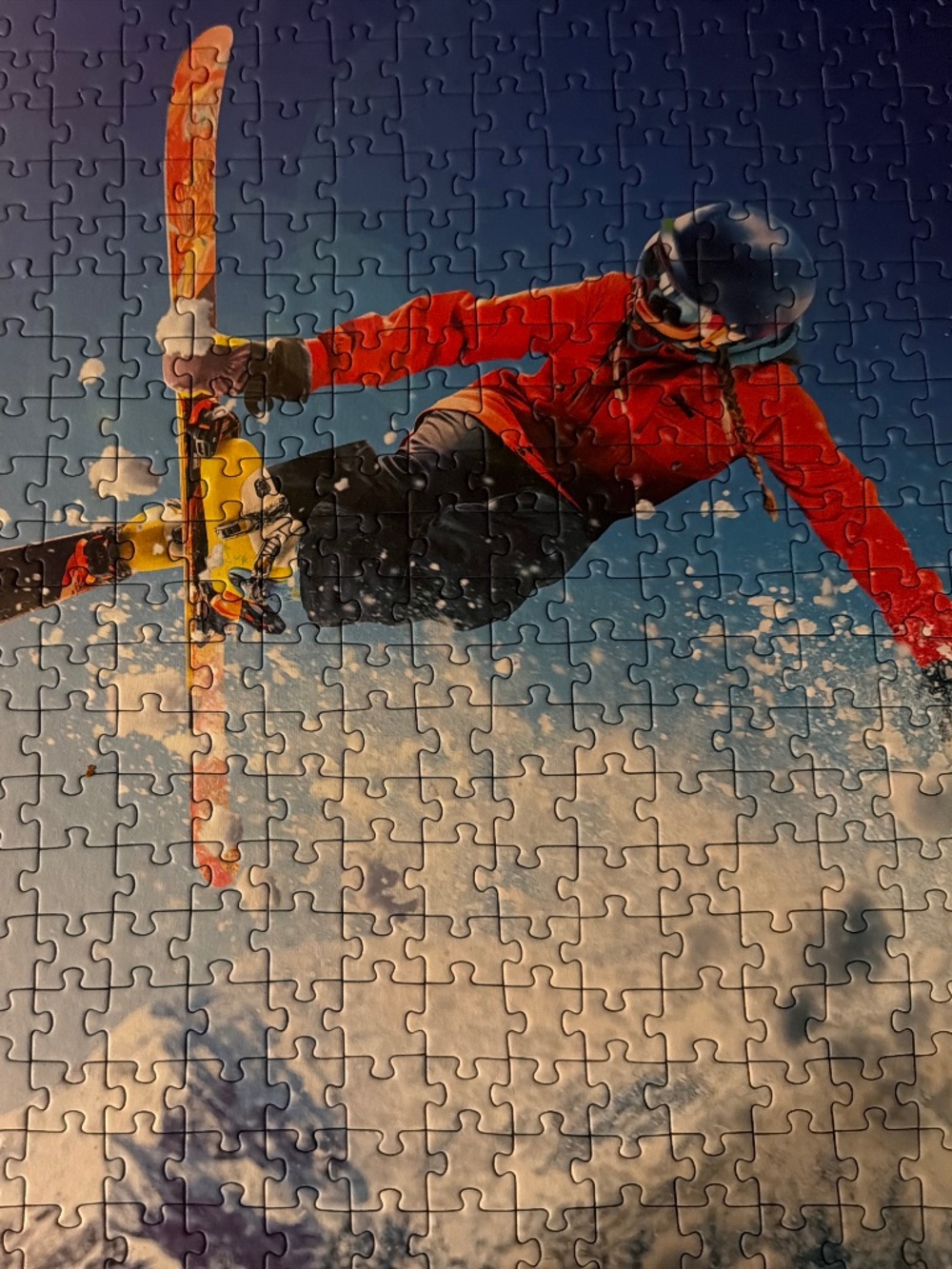 Trefl skiing moguls jigsaw puzzle